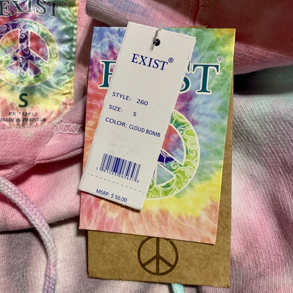 Exist Tie Dye Hoodie - Picture 4 of 6